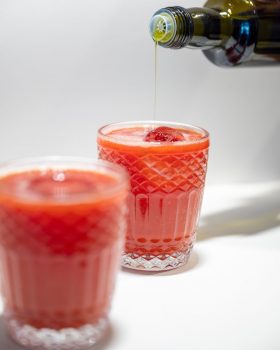 Coctel con AOVE Las Arenosas